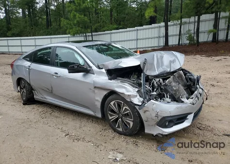 2016 Honda Civic Exl from USA, damaged, VIN 19XFC1F72GE019095